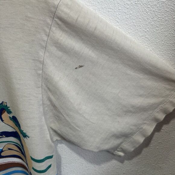 Vtg Crazy Shirts Hawaii Shirt Mens Large Bankoh Molokai 1988 Single Stitch USA - Picture 11 of 16